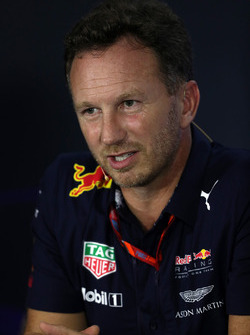 Christian Horner, Red Bull Racing Team Principal in the Press Conference