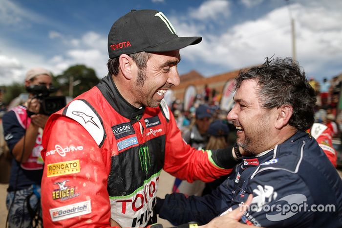 Nani Roma, Overdrive Racing Toyota y Daniel Elena, Peugeot Sport