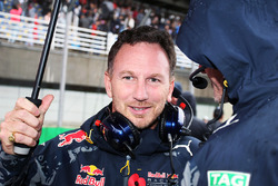 Christian Horner, Red Bull Racing Team Principal on the grid