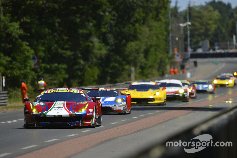 #51 AF Corse Ferrari 488 GTE: James Calado, Alessandro Pier Guidi, Michele Rugolo