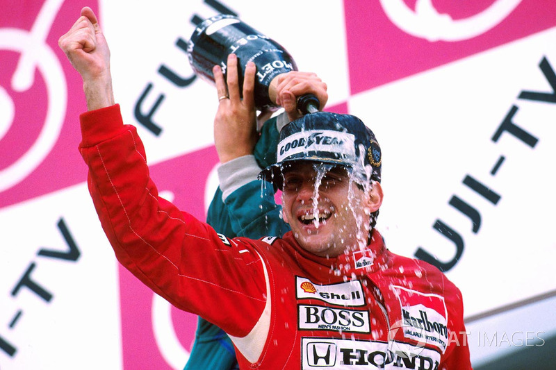 7º Ayrton Senna: 80 podios