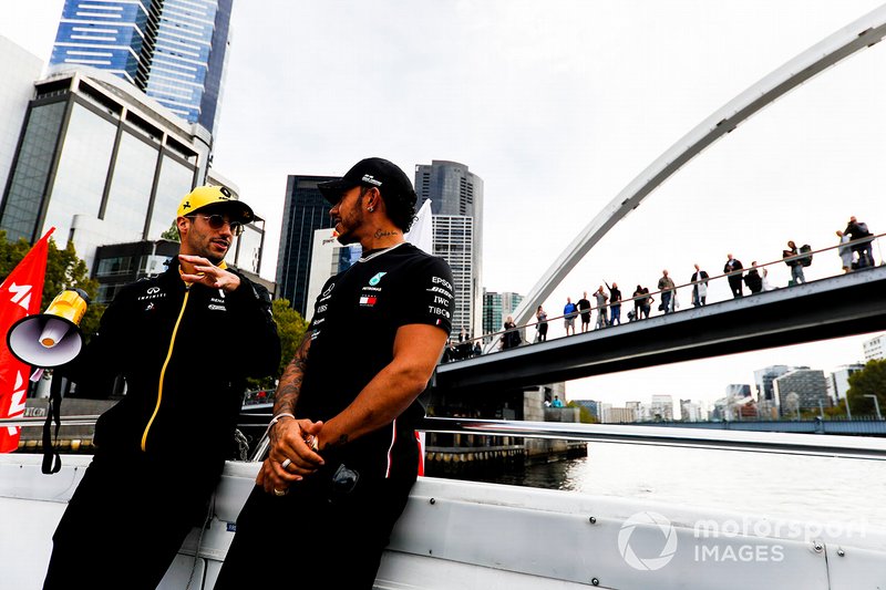 Даніель Ріккардо, Renault, Льюіс Хемілтон, Mercedes AMG F1