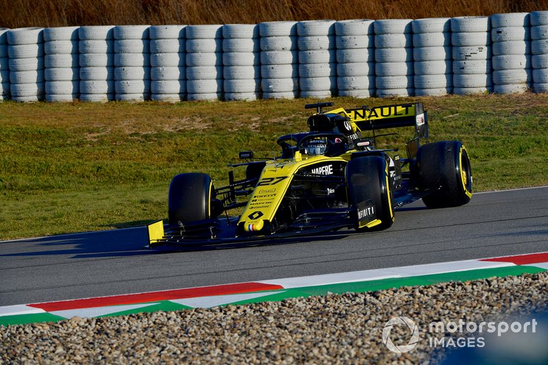 Nico Hulkenberg, Renault Sport F1 Team R.S. 19 spins