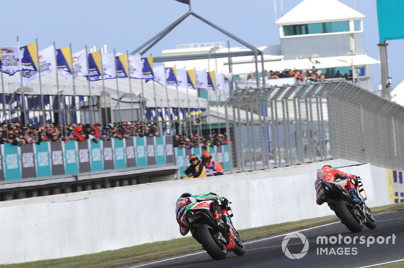 Андреа Довіціозо, Ducati Team, Скотт Реддінг, Aprilia Racing Team Gresini