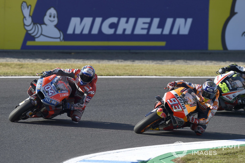Андреа Довіціозо, Ducati Team, Марк Маркес, Repsol Honda Team