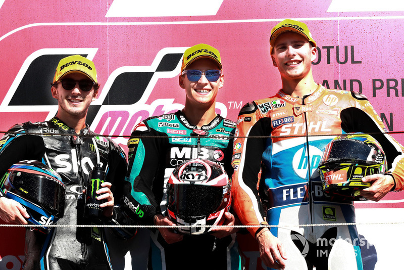 Francesco Bagnaia, Sky Racing Team VR46, Fabio Quartararo, Speed Up Racing, Lorenzo Baldassarri, Pons HP40
