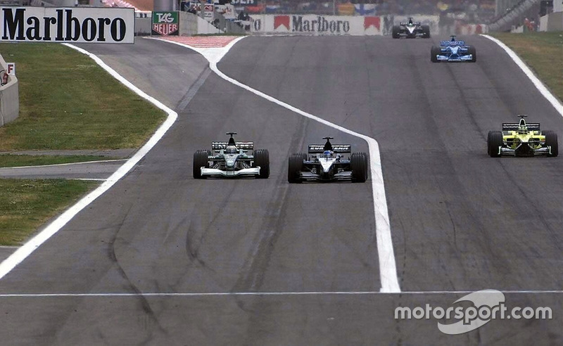 Pedro de la Rosa, Jaguar Cosworth R2, Fernando Alonso, European Minardi