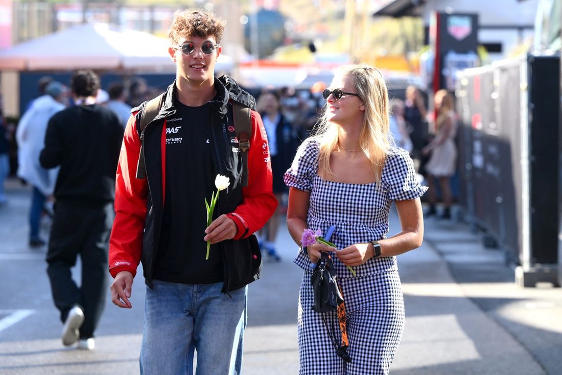 Oliver Bearman, Haas F1 Team, Alicia Stent-Torriani