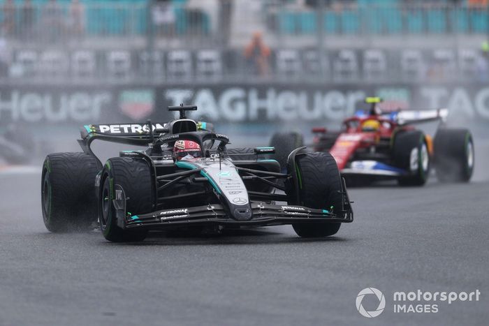 Lewis Hamilton, Ferrari, George Russell, Mercedes