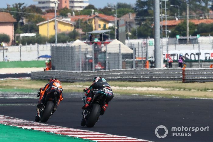 Pol Espargaró, Red Bull KTM Factory Racing, Fabio Quartararo, Petronas Yamaha SRT