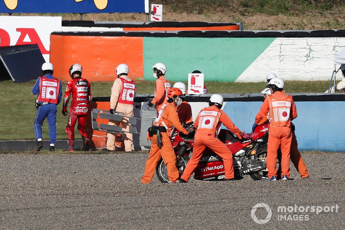 Bagnaia's crash in the Japanese GP was his fifth DNF of the season so far