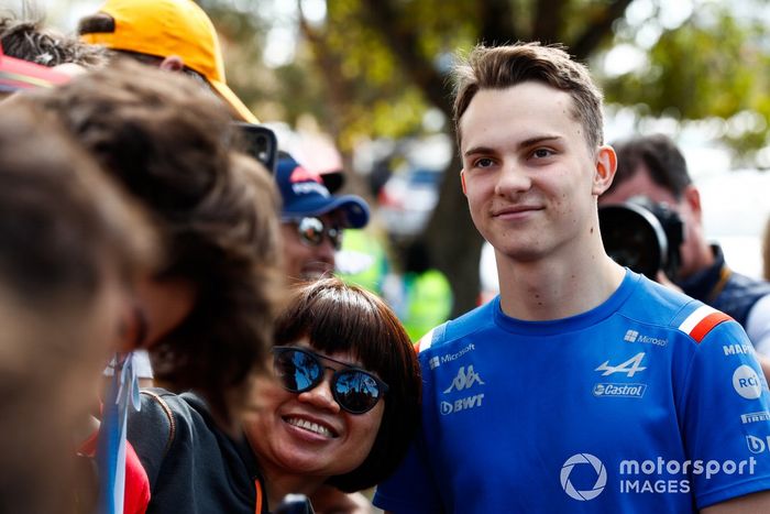 Oscar Piastri, piloto reserva de Alpine F1 Team