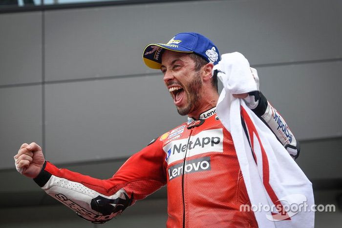 El ganador: Andrea Dovizioso, Ducati Team