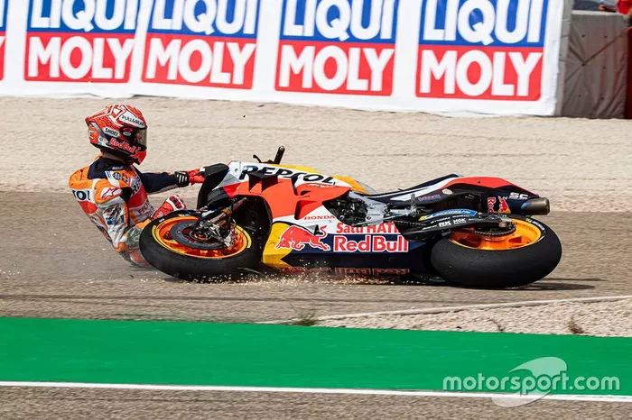 Accidente de Marc Márquez, Repsol Honda Team