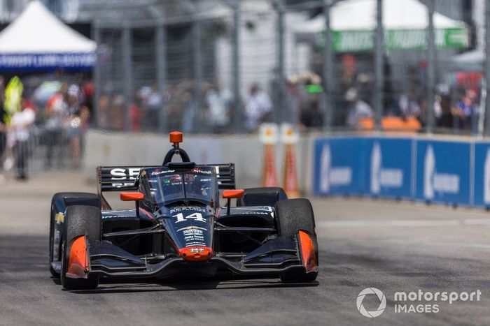 #14: Santino Ferrucci, A.J. Foyt Enterprises Chevrolet