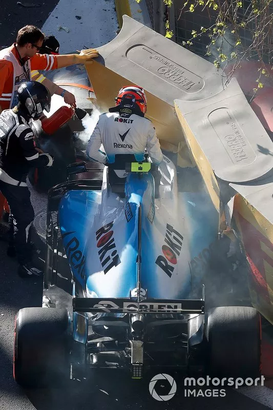 L'incidente di Robert Kubica, Williams