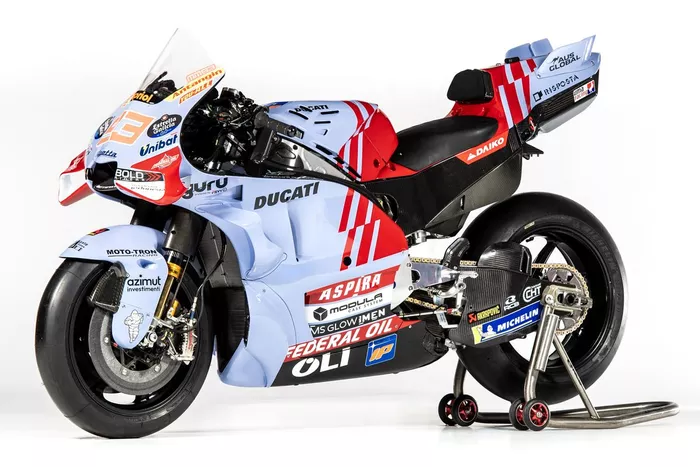 Marc Marquez, livrea della moto Gresini Racing