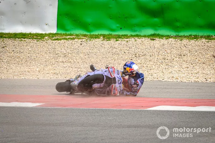 Alex Marquez, incidente Gresini Racing