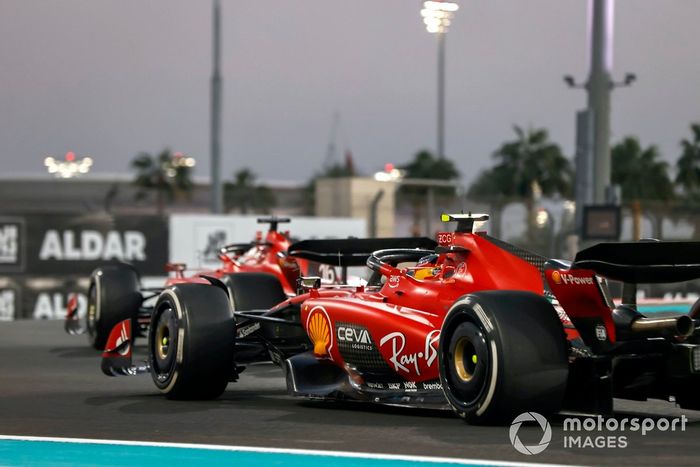 Charles Leclerc, Ferrari SF-23, Carlos Sainz, Ferrari SF-23