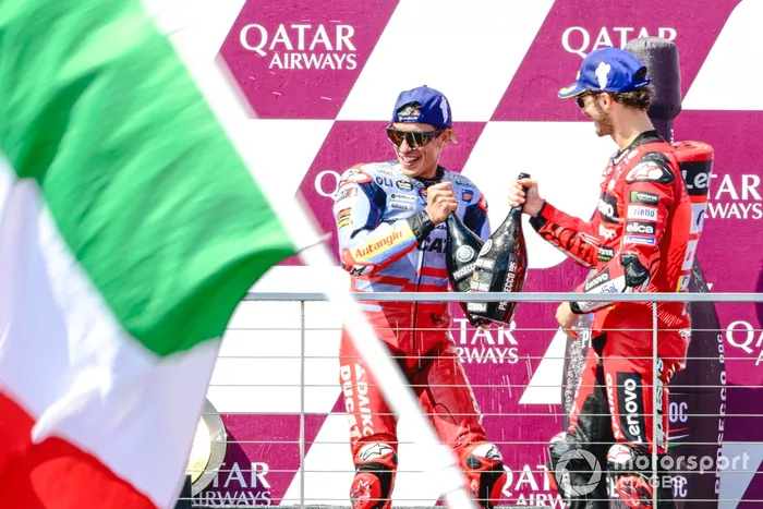 Marc Marquez, Gresini Racing, Francesco Bagnaia, Ducati Team