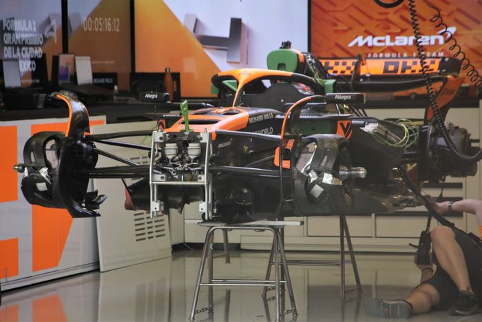 McLaren MCL38 detalles técnicos