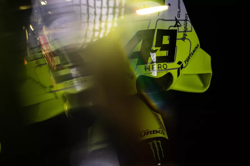 Vélo de l'équipe VR46 Racing Team