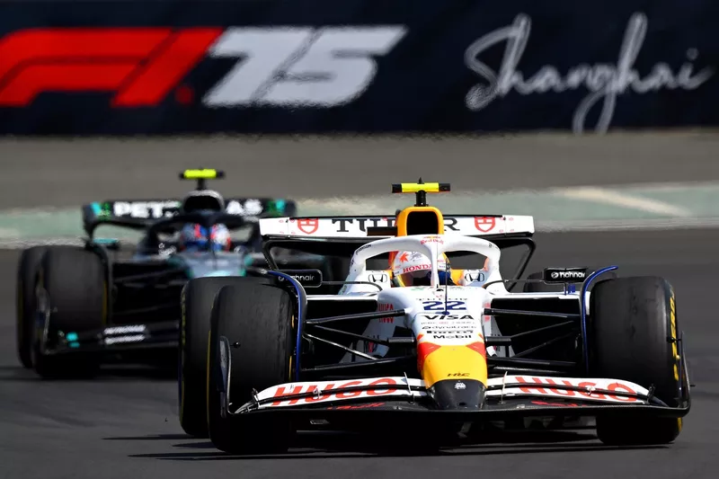 Andrea Kimi Antonelli, Mercedes, Yuki Tsunoda, RB F1 Team