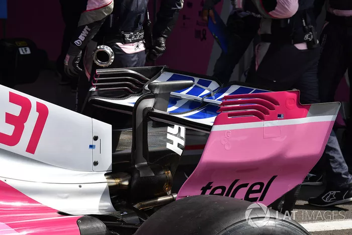 Racing Point Force India F1 Team VJM11 arka kanat
