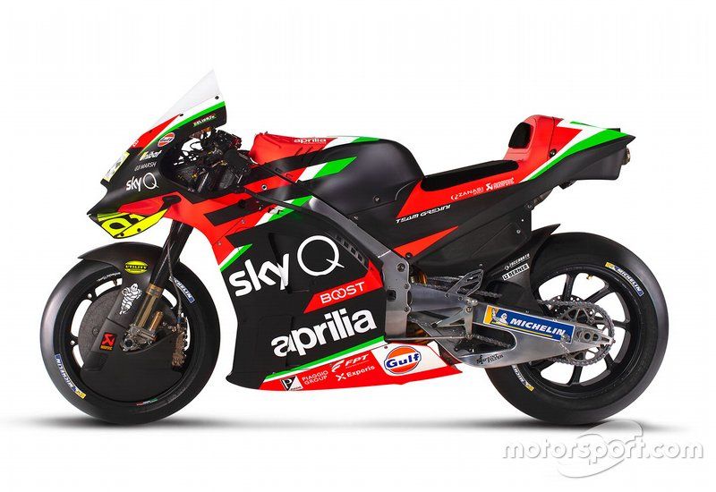 Moto de Aprilia Racing Team Gresini 