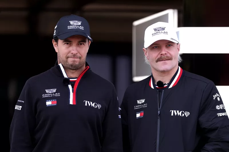 Sergio Perez, Cadillac Racing, Valtteri Bottas, Cadillac Racing