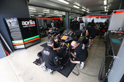 La moto de Sam Lowes, Aprilia Racing Team Gresini