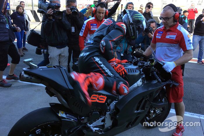 Jorge Lorenzo, Ducati Team