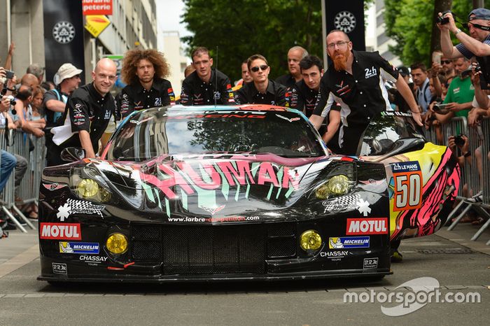 #50 Larbre Competition Corvette C7-Z06: Romain Brandela, Christian Philippon, Fernando Rees