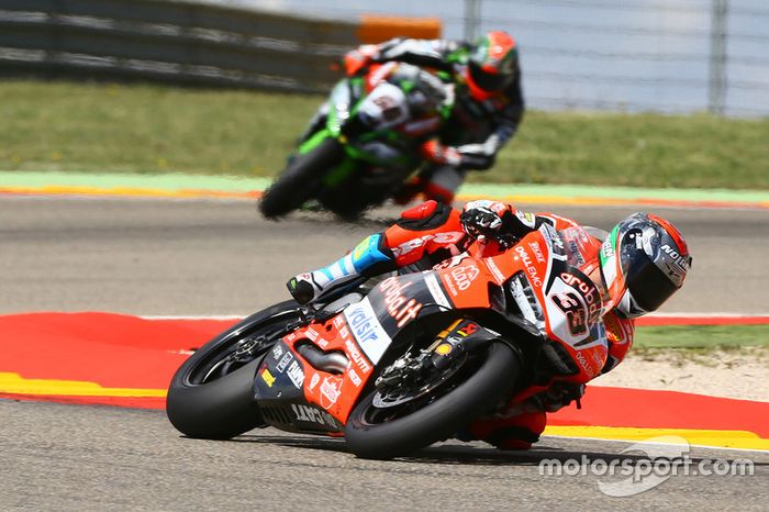 Marco Melandri, Ducati Team, Tom Sykes, Kawasaki Racing