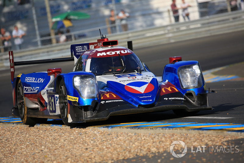 10. №31 Vaillante Rebellion Racing Oreca 07 Gibson: Жюльен Каналь, Бруно Сенна, Николя Прост