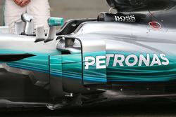 Détails de la Mercedes AMG F1 W08