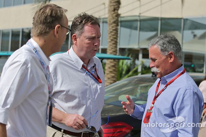 Chase Carey, presidente del Grupo de la Fórmula 1