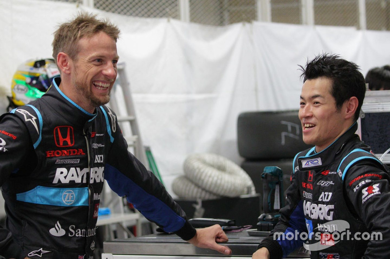 ジェンソン・バトン、山本尚貴：#100 RAYBRIG NSX-GT