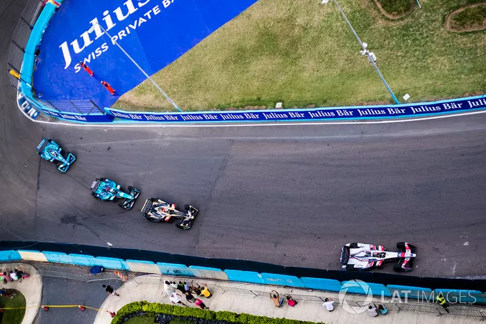 Edoardo Mortara, Venturi Formula E Team., Andre Lotterer, Techeetah, Luca Filippi, NIO Formula E Team & Tom Blomqvist, Andretti Formula E Team