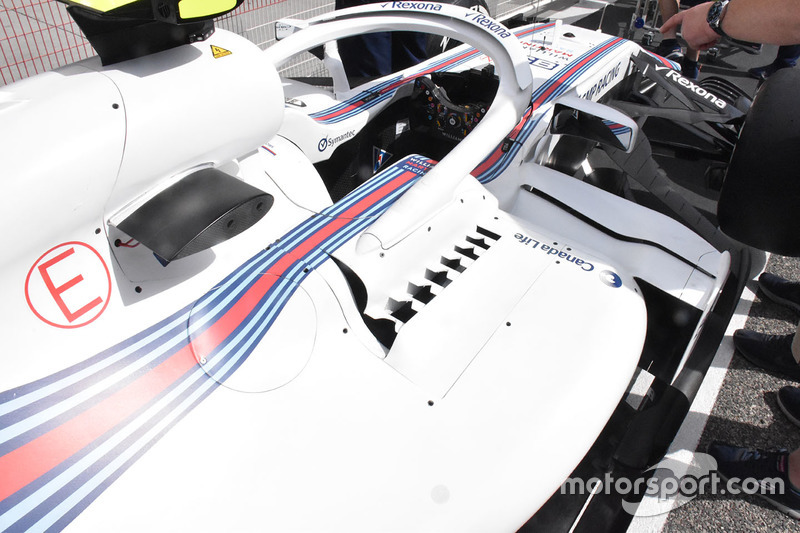 Williams FW41 detail