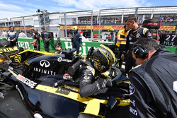 Nico Hulkenberg, Renault Sport F1 Team R.S. 18 op de grid