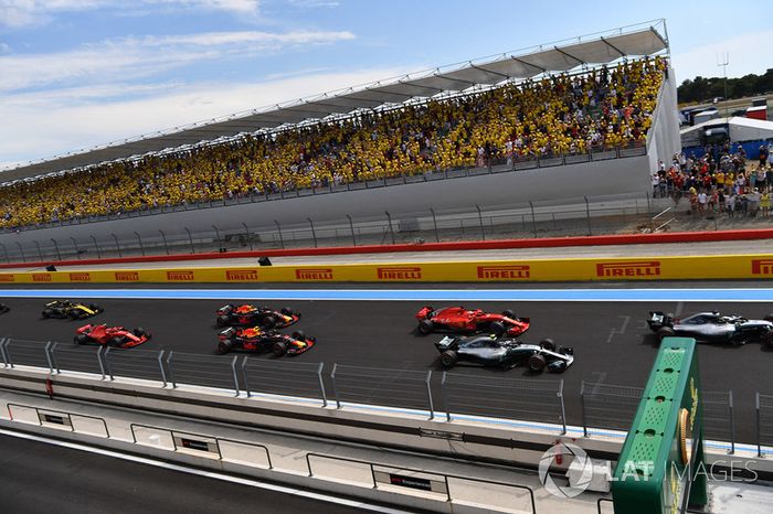 El inicio de la carrera