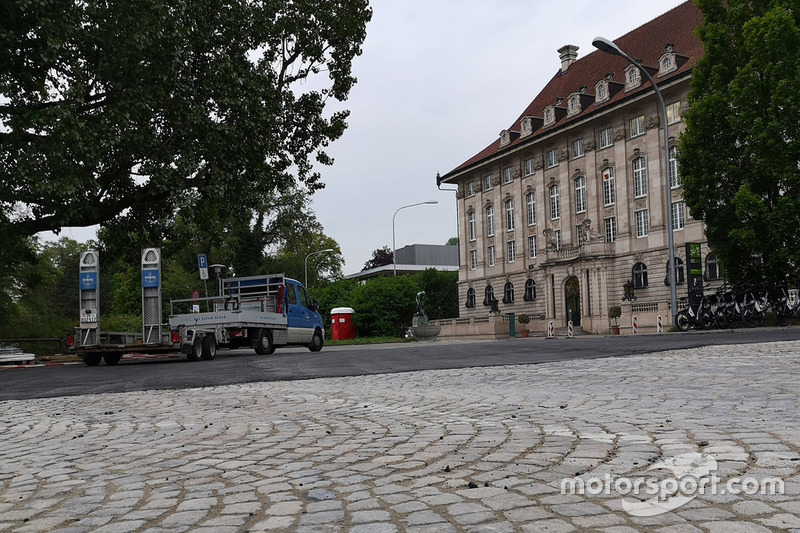 Bauarbeiten an der Strecke in Zürich