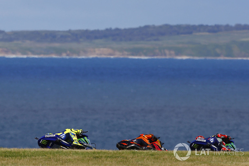 Maverick Viñales, Yamaha Factory Racing, Pol Espargaro, Red Bull KTM Factory Racing, Valentino Rossi