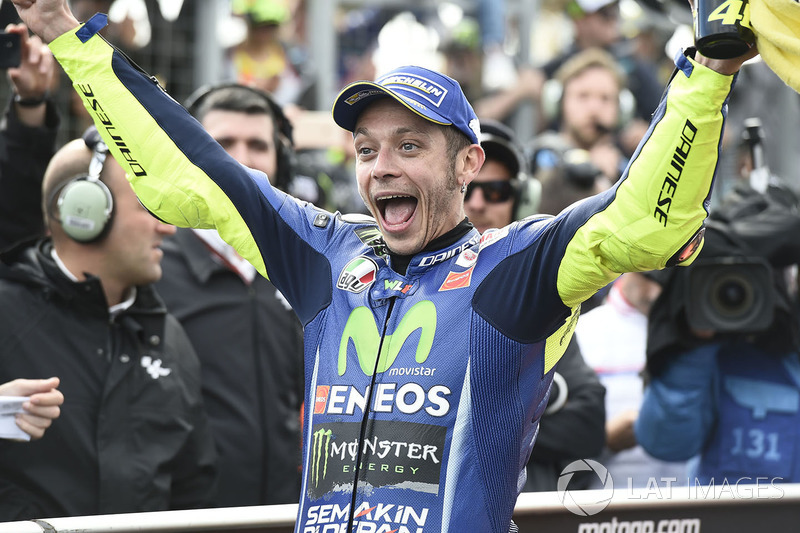 Segunda plaza Valentino Rossi, Yamaha Factory Racing