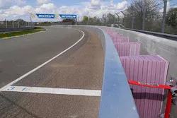 Porsche Curves SAFER barrier