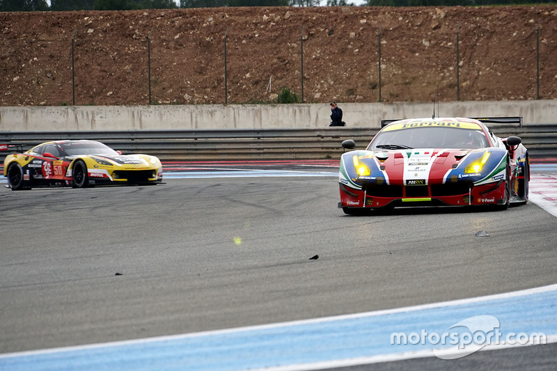 #71 AF Corse Ferrari 488 GTE: Davide Rigon, Sam Bird