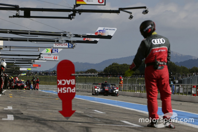 #7 Audi Sport Team Joest, Audi R18: Marcel Fässler, Andre Lotterer, Benoit Tréluyer