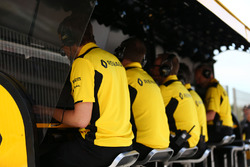Пит-уолл Renault Sport F1 Team