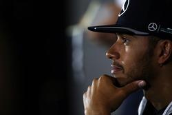 Lewis Hamilton, Mercedes AMG F1 in the FIA Press Conference